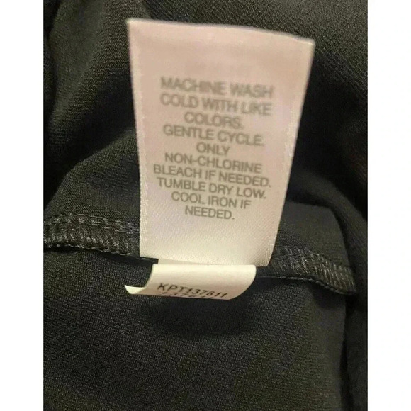 J. Jill Wearever Collection Womens Size XL Pants Stretch Black Slim Ankle - Picture 9 of 9